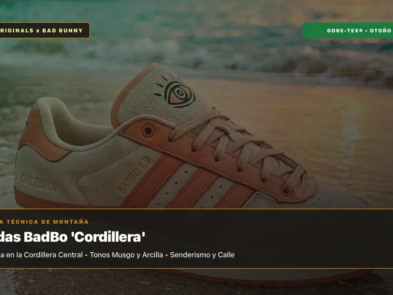 Adidas BadBo 'Cordillera': La Nueva Silueta Otoñal de Bad Bunny Inspirada en la Montaña Puertorriqueña