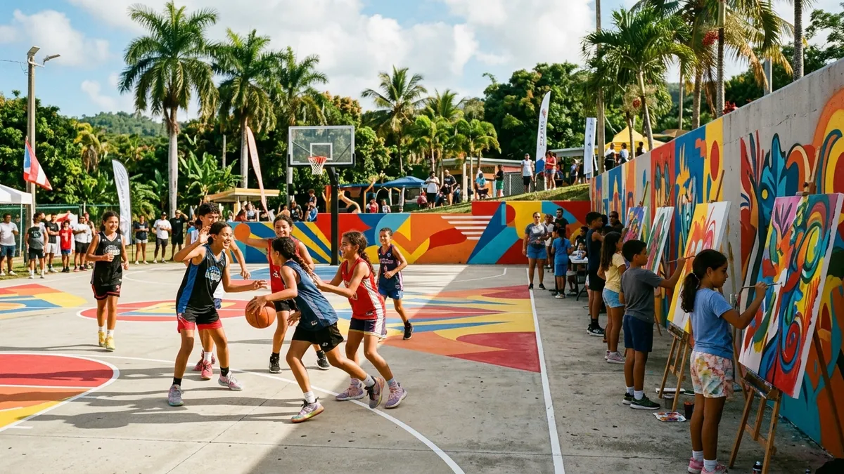 Fundación Good Bunny Vega Baja: El festival de arte y deporte que inspira a Puerto Rico