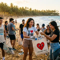 Voluntariado Playa Limpia Bad Bunny: Nace la iniciativa 'Playa Limpia, Alma Alegre' en Piñones