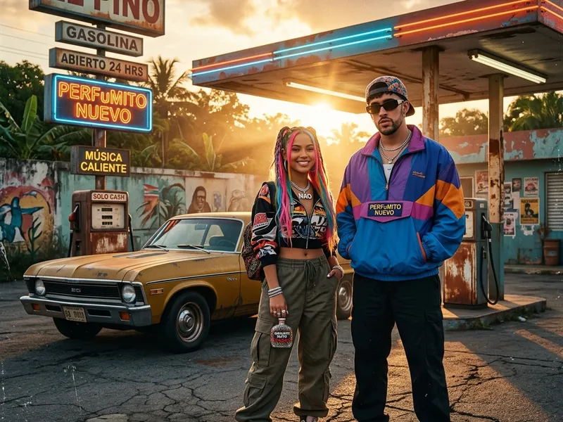 Videoclip Perfumito Nuevo - Bad Bunny & RaiNao | Oficial