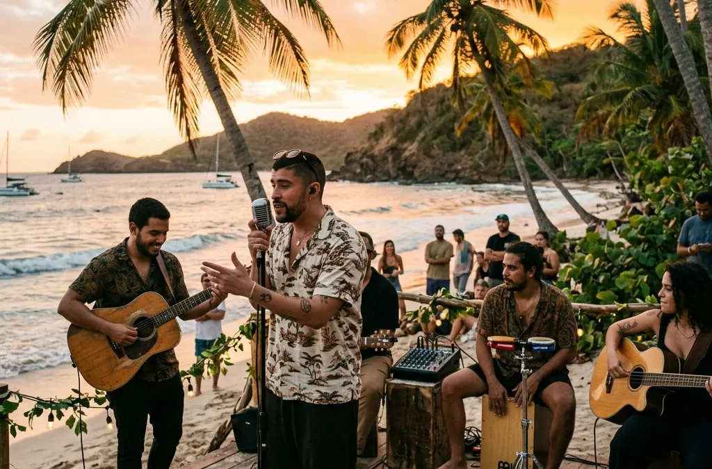 WELtiTA de Bad Bunny: Sesión acústica íntima junto a Chuwi